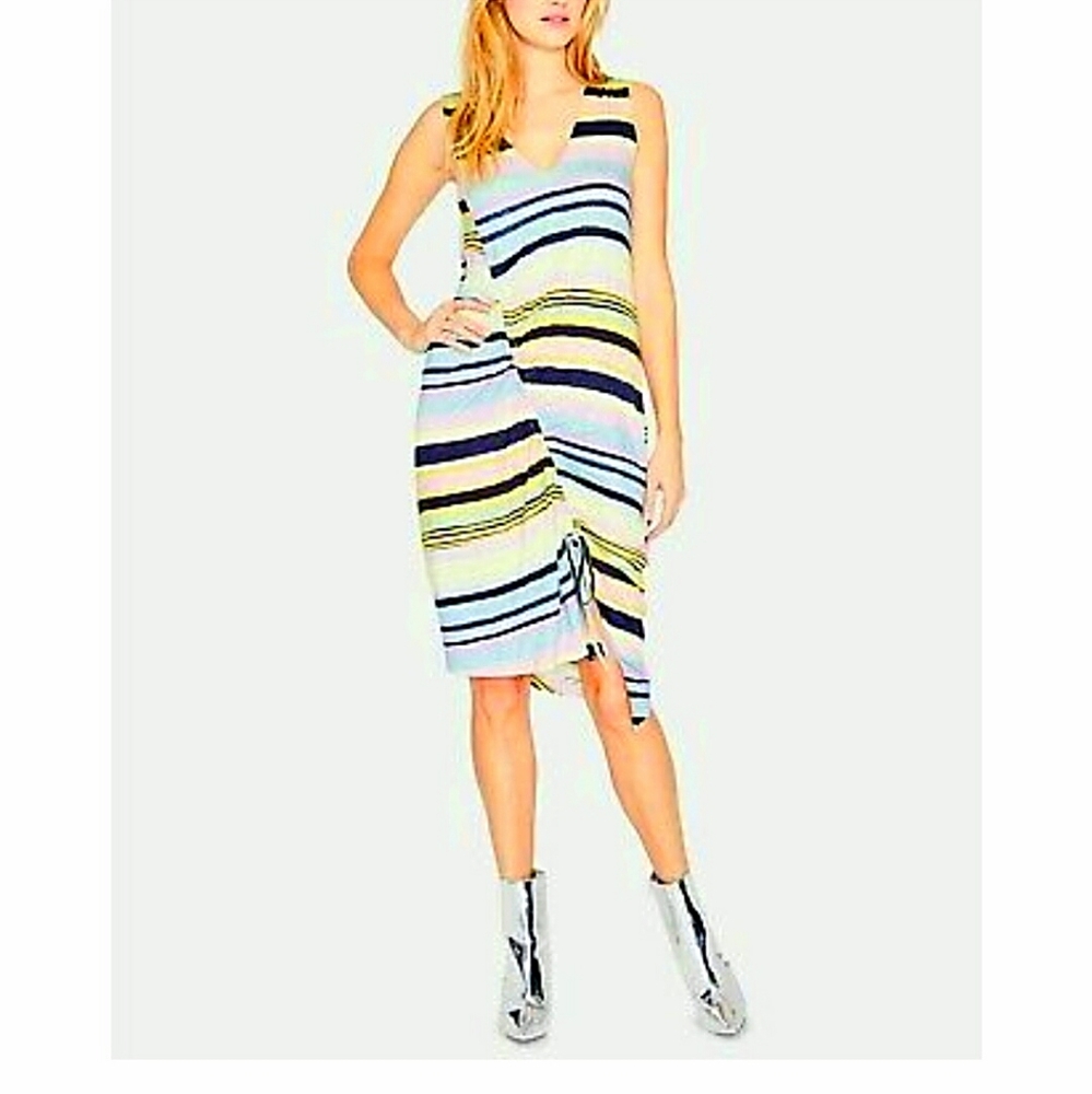 Rachael Roy Striped Multi-colored Dress | NWT | S